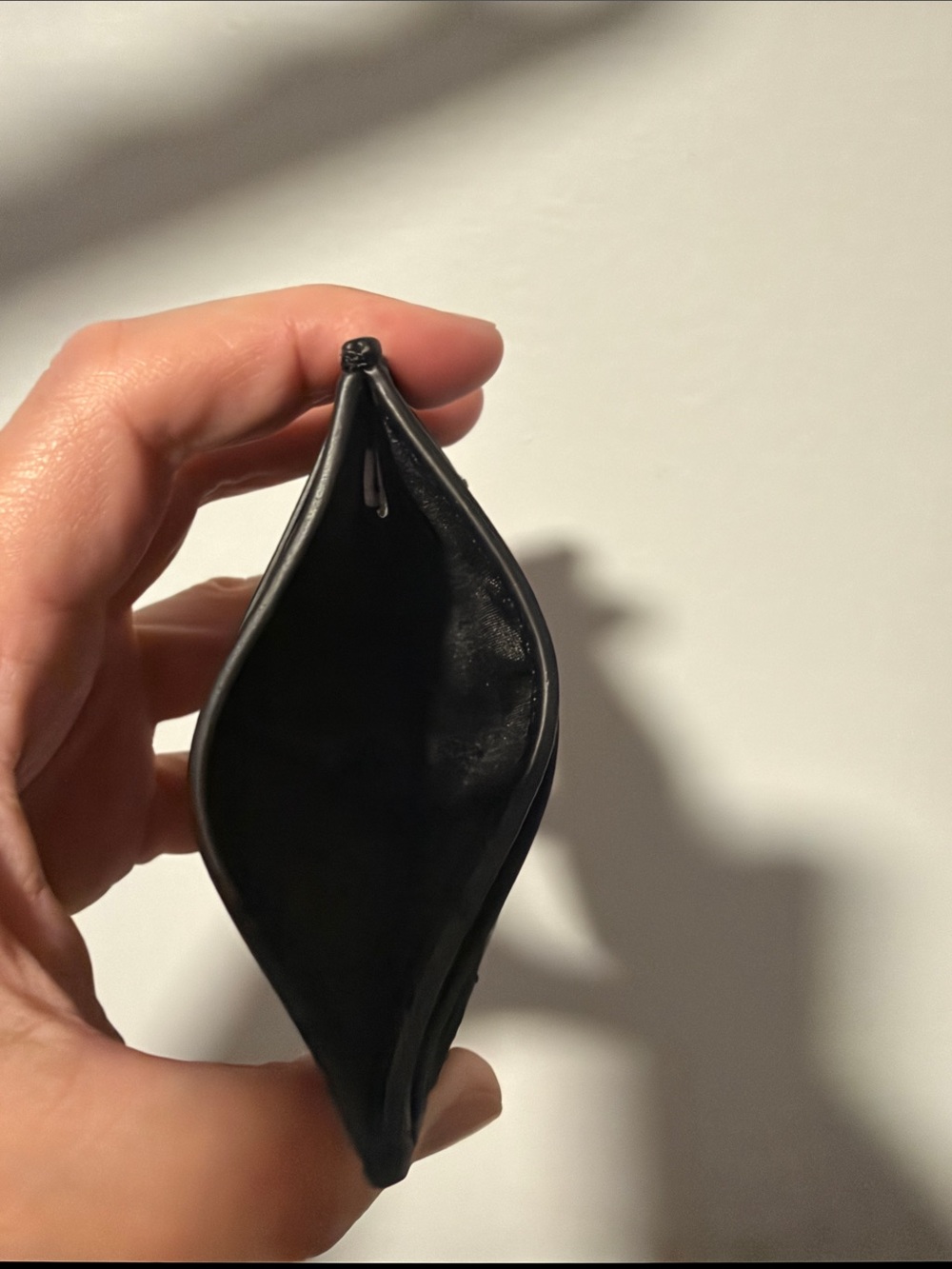 kate spade Black Quilted Patent Card Case - Picture 3 of 4